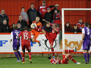 Supporting image for story: Tamworth 0 AFC Telford 0 - In pictures