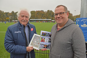 The history of Chasetown Football Club was brought to book by Paul Mullins, pictured right, with Chasetown legend Mick Joiner. Mullins - who has been following the Scholars for four decades - has compiled nearly every result from the club's 70-year history