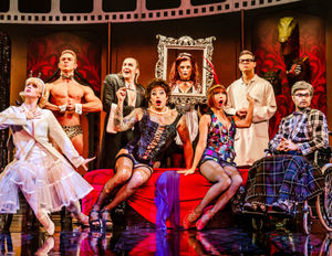 The cast of Rocky Horror Show