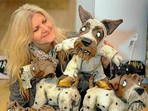 Supporting image for story: Pottery dogs show a hit in Stafford