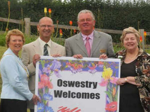 Supporting image for story: Shropshire villages are proud of Heart of England in Bloom success
