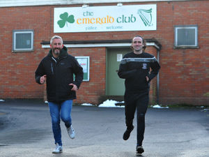 Supporting image for story: Gaelic football players kick-off 1,000-mile run challenge for charity