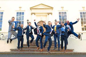 A Leap of Faith for the boys in the wedding video