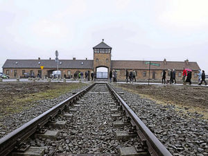Supporting image for story: Video: Shropshire youngsters take harrowing visit to Auschwitz