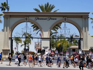 Supporting image for story: Union members hail ‘extraordinary solidarity’ on day one of US actors’ strike