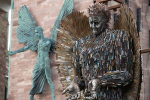 The Knife Angel created at the centre