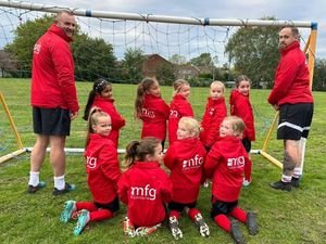 Supporting image for story: Black Country law firm sponsors U7 junior girls football team