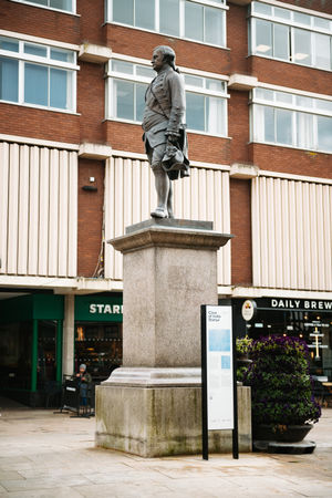 An 'interpretation board' has now been added to Shrewsbury's controversial statue of Clive of India.