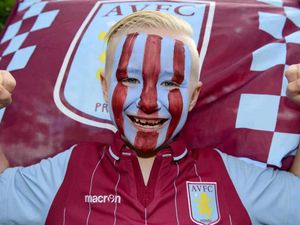 Supporting image for story: IN VIDEO AND PICTURES: Aston Villa fans cheer on the team ahead of FA Cup final