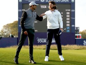 Supporting image for story: Aaron Rai wins play-off with Tommy Fleetwood to seal Scottish Open success