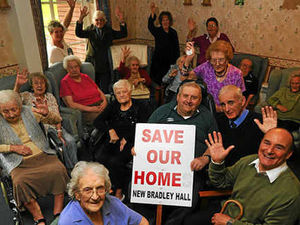 Supporting image for story: Residents celebrate as care home to stay open