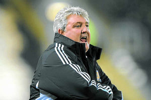 Steve Bruce's previous experience with Hull, Wigan and Birmingham City made good reading for the Villa board.