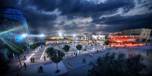 An artist's impression of the £55 million Westside development in Wolverhampton