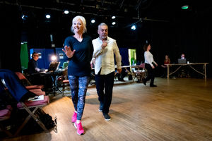 Debbie McGee and Ian Adams. Photo by Graeme Braidwood