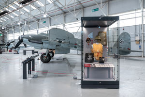 A German aircraft on display at the RAF Museum in Cosford. Picture: Royal Air Force Museum.