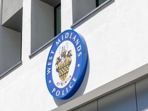 West Midlands Police sign on wall of HQ