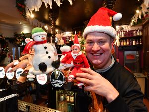 Supporting image for story: Watch: 'We spend a full day sorting out the decorations' - Walsall pub labelled 'most Christmassy' by customers