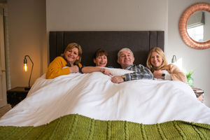 The nominees for the Self Catering Accommodation of the Year from Penny Black Cottage in Ironbridge, Ironbridge View Townhouse and Burlton Cottages