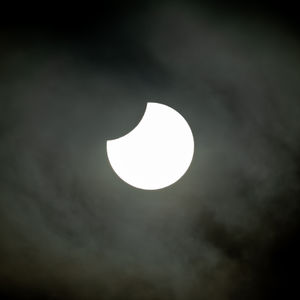 Solar Eclipse captured in Oswestry. Photo: @Splphotouk