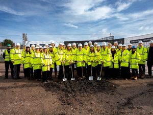 Supporting image for story: Workers break ground at £22.5m Institute of Technology in Stafford