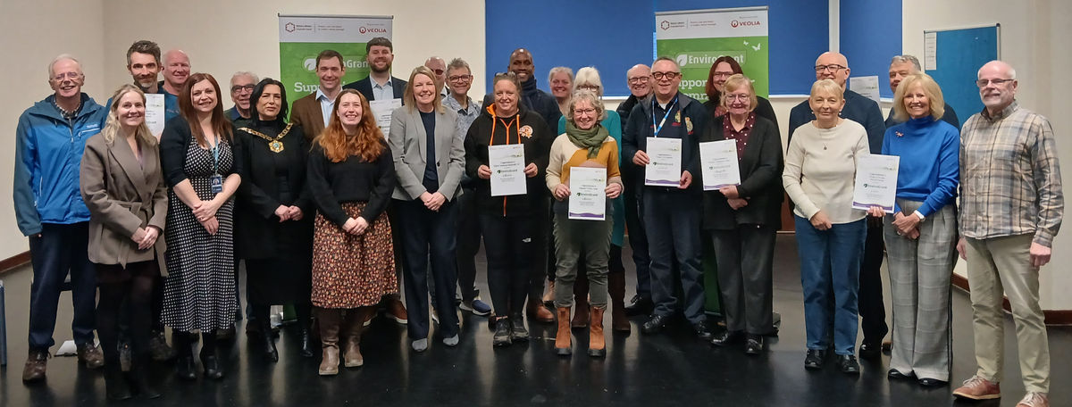 Veolia gives &pound;14k boost to community groups through EnviroGrant