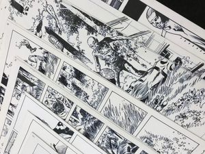 Supporting image for story: Charlie Adlard exhibition draws 10,000 people to Shrewsbury Museum and Art Gallery