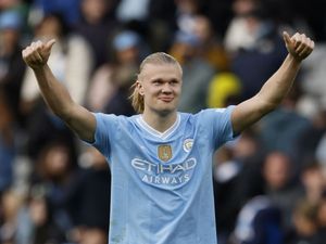Supporting image for story: Four-goal Manchester City striker Erling Haaland swats aside Roy Keane criticism