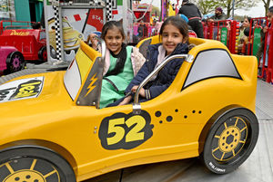Children enjoying themselves in Smethwick