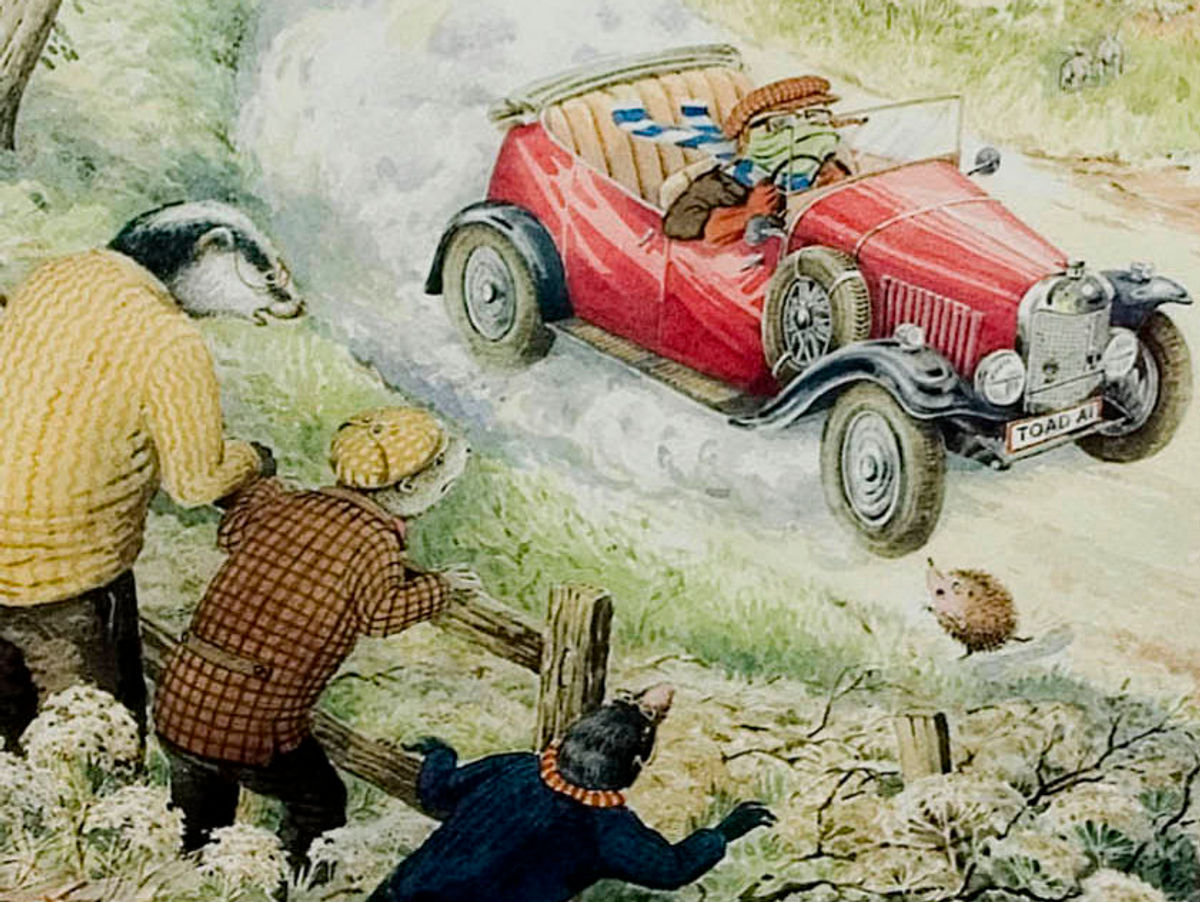Peter Rhodes on public sobbing, diverse banknotes and a new take on Toad and Co