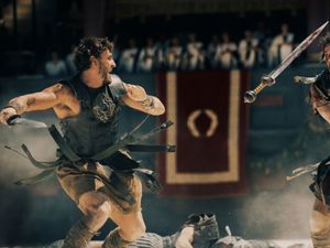 Supporting image for story: Paul Mescal faces off with Pedro Pascal in Gladiator II trailer