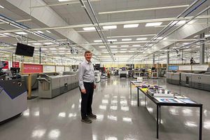 Boss Colin Weaver in the Customer Experience Centre