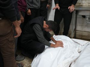 Supporting image for story: Israeli strikes in Gaza kill at least six people overnight, say medical officials