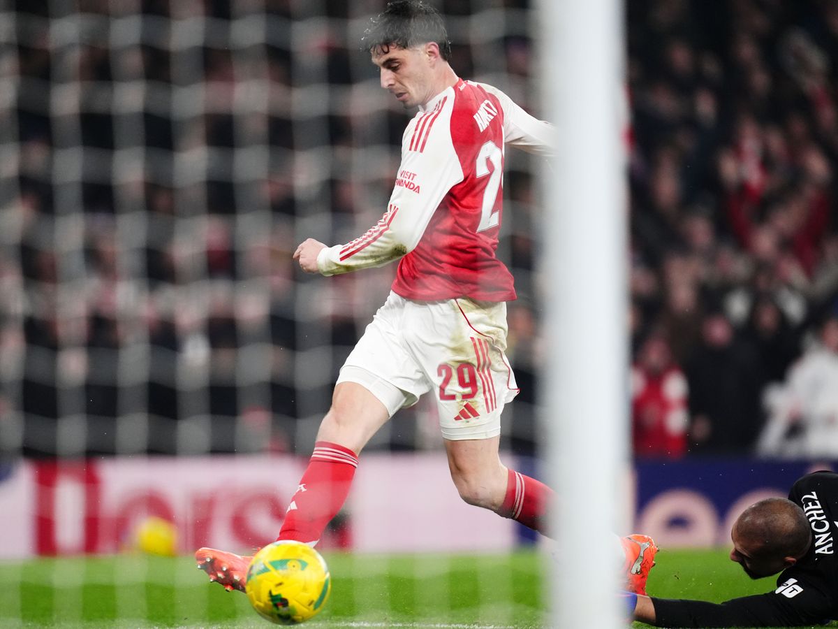 Kai Havertz nets late winner as Arsenal beat Chelsea to reach Carabao Cup final