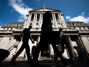 The Bank of England in London's financial district