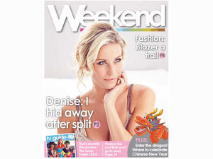 Supporting image for story: Denise Van Outen, The Jump and sexy darts - all in your Weekend