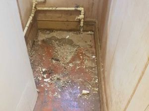 Supporting image for story: Pregnant nurse says home 'unsafe for baby' due to dampness