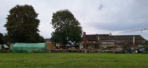 The community allotment on James Turner Street, which is owned by Oasis Academy Foundry. Photo: Ashley Preece