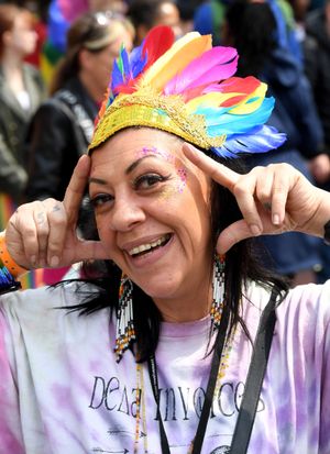 Birds of a feather at Pride