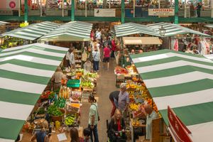 The Shrewsbury Market Hall building will be 60 years old in September. Salopians are being urged to contribute to an exhibition, which will include old pictures. The town's indoor market has won multiple national awards.