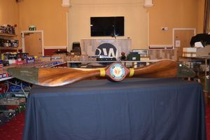 WW1 era aeroplane propeller sold £1,050