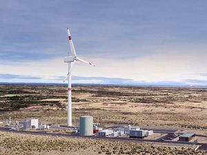 Supporting image for story: Porsche begins construction of eFuel plant