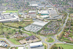 The store would be built on the site of the Vicon Works, off the A53