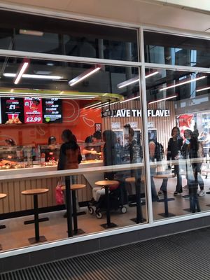 The resturant offers a range of foods, all with a make your own noodle bar