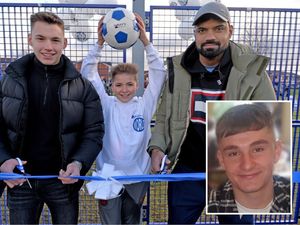 Supporting image for story: Farley's World: New football goals unveiled in memory of much-loved Walsall teenager