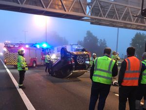Supporting image for story: M6 cleared after morning of severe delays for drivers