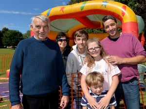 Supporting image for story: Alan bounces back to his fun fair life 
