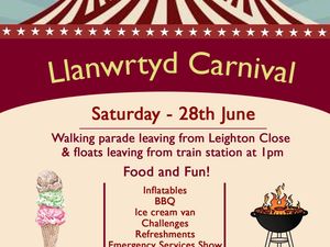 Supporting image for story: The colour and music of carnival day will fill Llanwrtyd Wells on Saturday, June 28