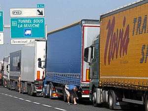 Supporting image for story: Shrewsbury school's ferry trip hit by French strike action