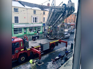 Supporting image for story: Firefighters called to tackle unsafe roof