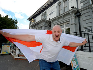 Supporting image for story: It's coming home! Pubs prepare for Euro 2020 with flags, beer and two-metre TVs